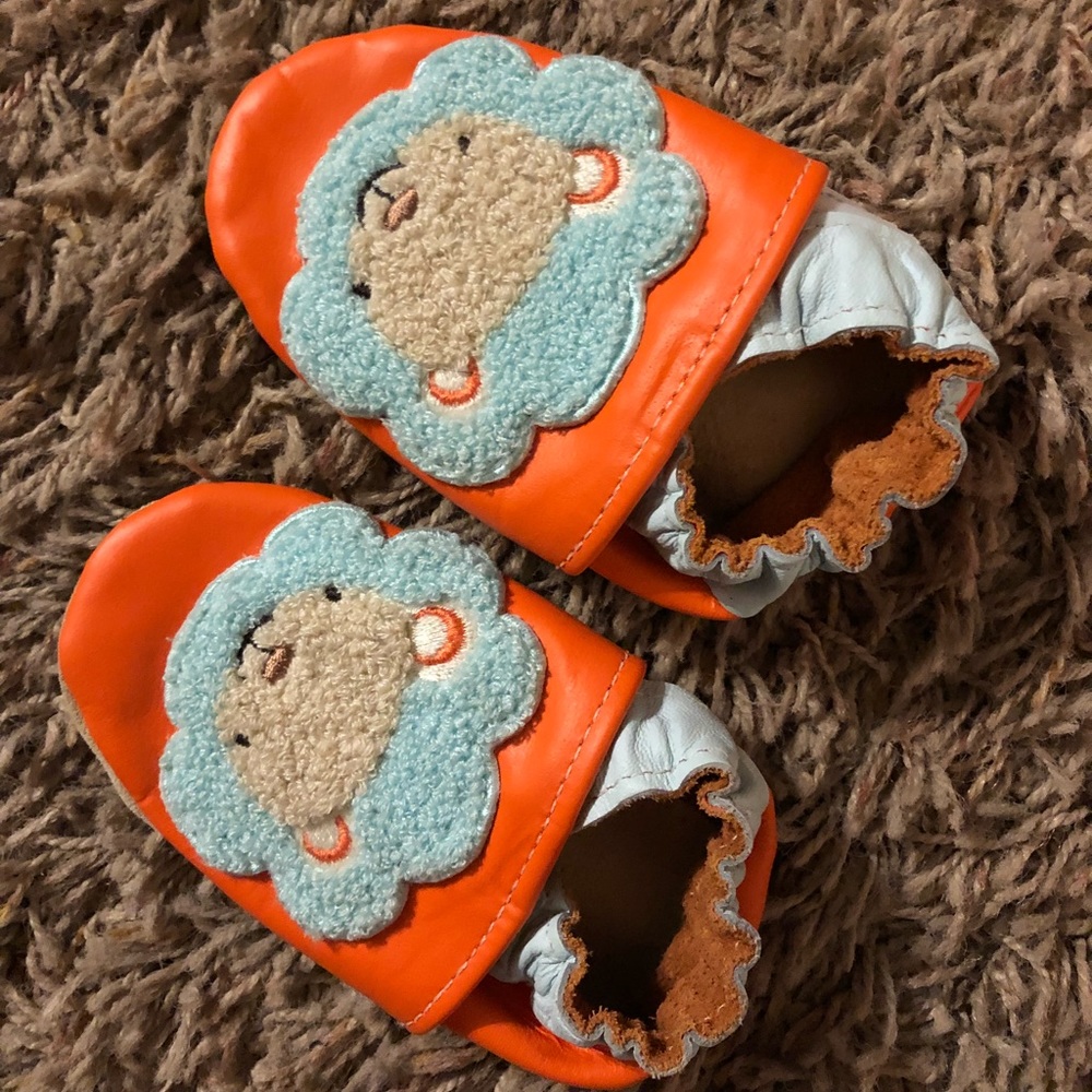 Jack and Lily Baby Walker leather Shoes